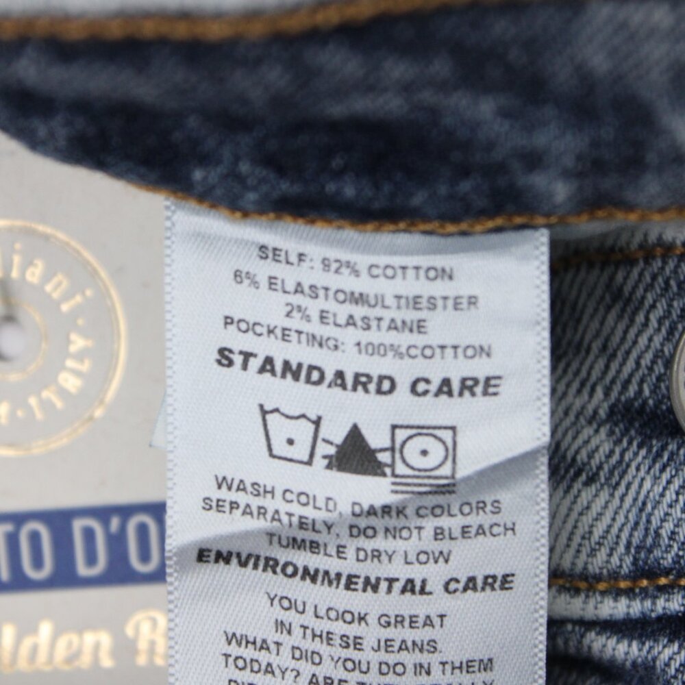Ace Rivington Jeans NWT Mens 40x32 Blue Candiani Italian Denim Athletic Taper‎ - Picture 14 of 16